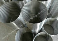 Non - Clogging Wedge Wire Filter , Iso Stainless Steel Wedge Wire Screen