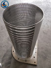 Stainless Steel 316L Rotary Screen Drum Wire Strainer Basket 520 Mm Diameter