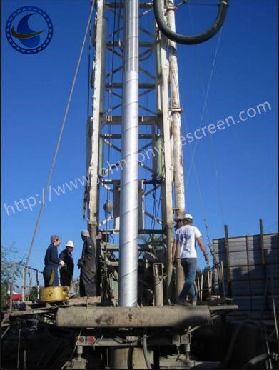 120 Bar Johnson Type Water Well Screen For Deep Well Drilling High Precision