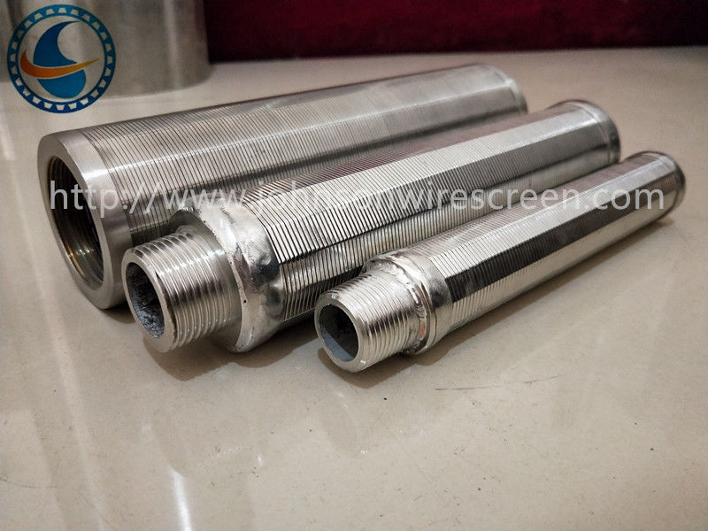High Filtration Precision Wire Wrapped Screen For Mining / Food Industry