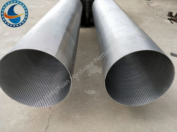 Waste Treatment Wedge Wire Screen Panels , V Shape Johnson Wire Screen