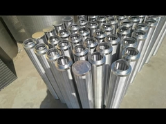 SS304 Continuous Slot Wedge Wire Screen Pipe