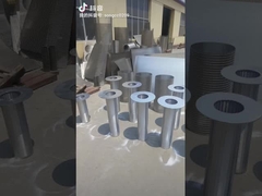 SS304 Wedge Wire Screen Drum Free Sample