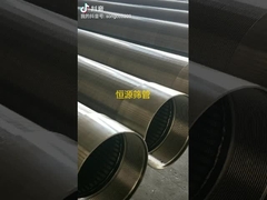 Stainless Steel Johnson Wedge Wire Screen Nozzle Customized