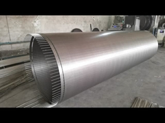 Wedge Wire Rotary Screen Drum Of Stainless Steel For Waste Water
