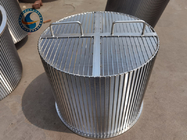 Ss304 450mm Dia Wedge Wire Mesh Filter Screens For Wastewater Treatment