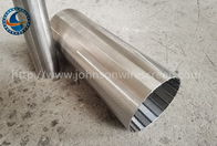 Ss Resistance Welding Wedge Wire Screen Tube For Resin Filter