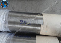 Johnson Screens Products Stainless Steel Wedge Wire Screen Anti Corrosive