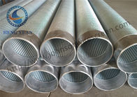 High Performance Sand Control Screens , Stainless Steel Well Screen Pipe