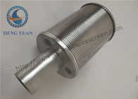 Stainless Steel Water Filter Nozzles For Water Treatment 115-110mm Length