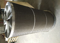 Customized Stainless Steel Wedge Wire Screen Drum For Self Cleaning Strainer