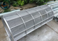 Food Grade Rotary Wedge Wire Screen In Stainless Steel 304 Material