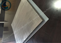 Stainless Steel Wedge Wire Screen / Wedge Wire Sheets High Precision