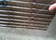 Vee Shape Sand Dewatering Screen , Customized Stainless Sieve Screen