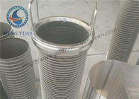 High Efficiency Rotating Screen Filter For Fertilizer / Stone / Mineral