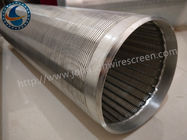 Easy Cleaning Water Well Screen Pipe / Wire Wrap Mesh Multi Function