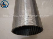 Johnson Wedge Wire Mesh Pre Packed Well Screens For Sea Water Intake System