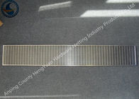 304 Flat Stainless Steel Wedge Wire Screen Panels Anti Corrosion 0.2mm Slot