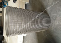 Slotted Wedge Wire Screen Panels Formed Reverse Self - Clean Filter