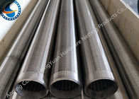 5800mm Johnson Wedge Wire Screens / Stainless Steel Water Well Screen Tube