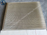 Customized Stainless Steel Welded Wedge Wire Screen For Gas / Solid Filtration