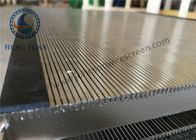 Professional Wedge Wire Screen Panels For Coal Washer 0.5mm Slot Size