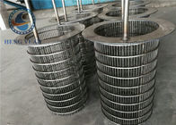 Johnson V Wire Screen Drum Wedge Wire Sieve Filters ISO9000 Approved