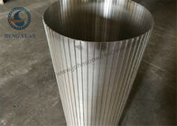 High Efficiency Rotary Drum Screen , Wire Cylinder Basket SS 304 Grade