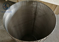 High Efficiency Rotary Drum Screen , Wire Cylinder Basket SS 304 Grade