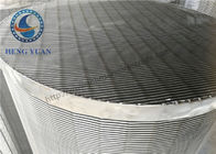 Large Diameter Profile Wire Screen Pipe Stainless Steel For Water FIlter