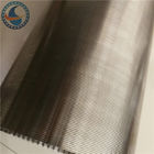 Filtration 1mm Slot Johnson Vee Wire Screen Stainless Steel 304 / 316