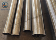Stainless 304 Wound Johnson Wedge Wire Screens For Water Well