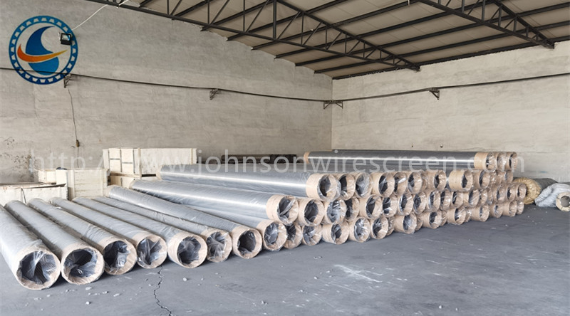 406mm Stainless Steel 1.0mm Slot Wedge Screen Filter For 300 Meters Deep Wells