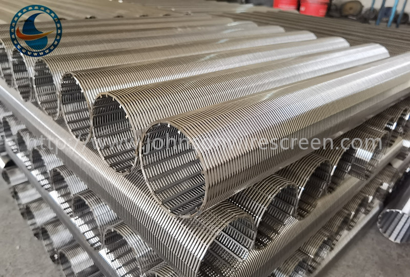 Hastelloy C276 Vee Wire Filter Screen Od100mm Surface Profile