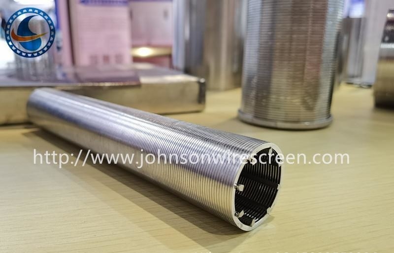Large Filters Wedge Wire Screen Tube In Coffee Industry