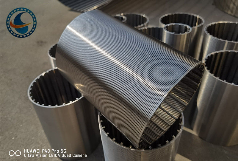 Industrial Wedge Wire Screen Filter Vee Wire Support Rod For Optimal Filtration