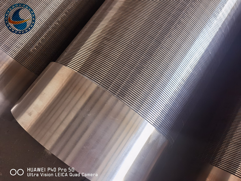 SS304 Slot 40 Johnson Profile Wire Water Well Screens For 400m Depth Wells