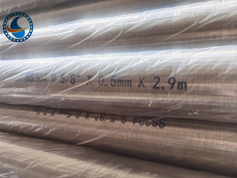 Water Well Screen Pipe Stainless Steel 304 Od 9-5/8