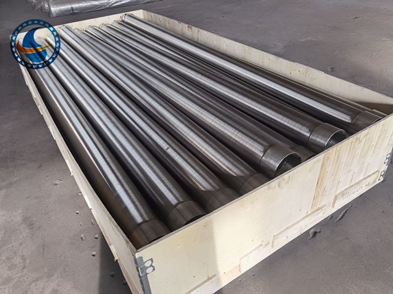 Ss316l Od140mm Johnson Wedge Wire Screens With Threaded Ends