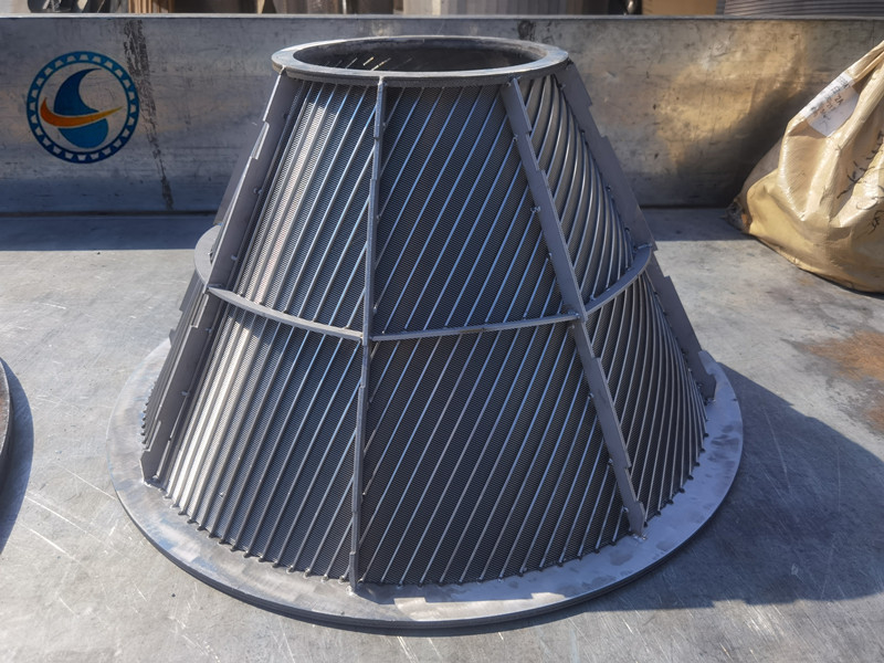 Stainless Steel 304 Wedge Wire Sieve Basket For Industrial Filtration