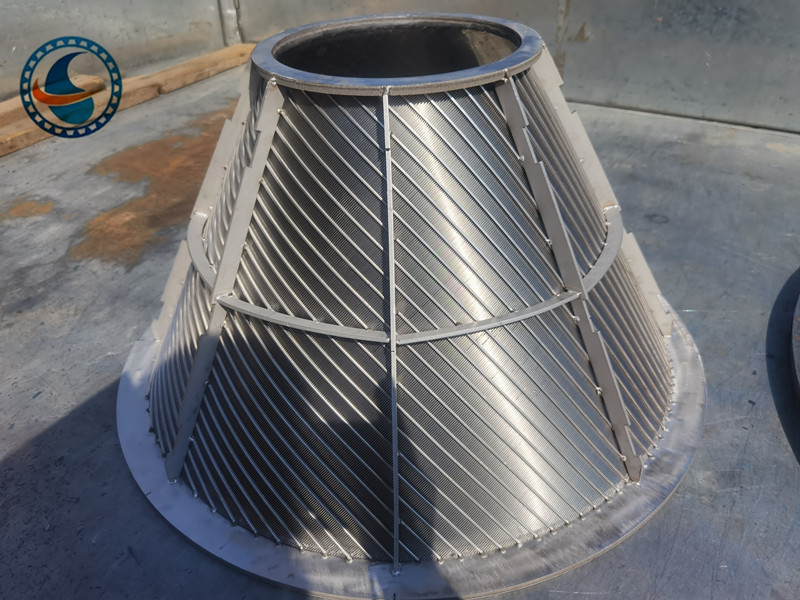 Stainless Steel 304 Wedge Wire Sieve Basket For Industrial Filtration