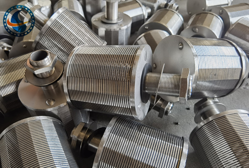Wedge Wire Screen 304 Stainless Steel Filter Nozzles OD 53mm