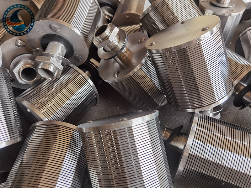 Wedge Wire Screen 304 Stainless Steel Filter Nozzles OD 53mm