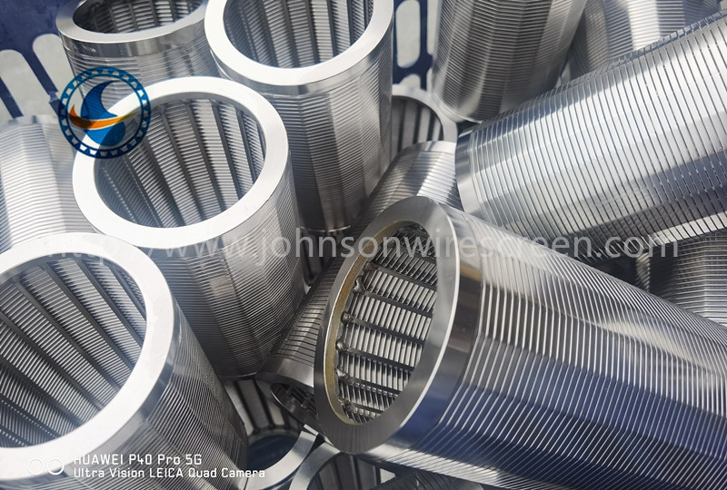 Stainless Steel Rod Based Continuous Slot Wedge Wire Screen Filter