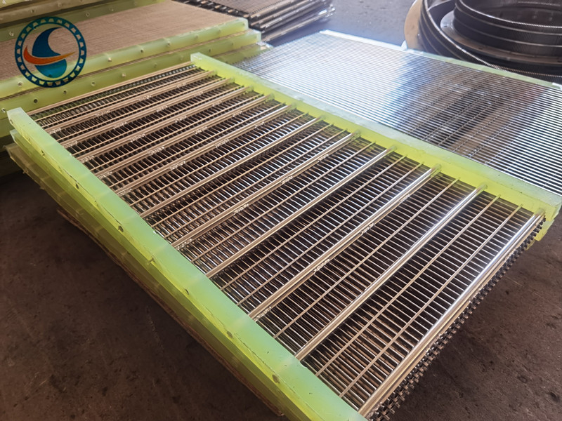 Stainless Steel 304 Slot 1.7mm Wedge Wire Screen Panel For Food Filtration