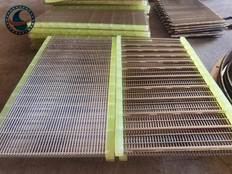 Stainless Steel 304 Slot 1.7mm Wedge Wire Screen Panel For Food Filtration