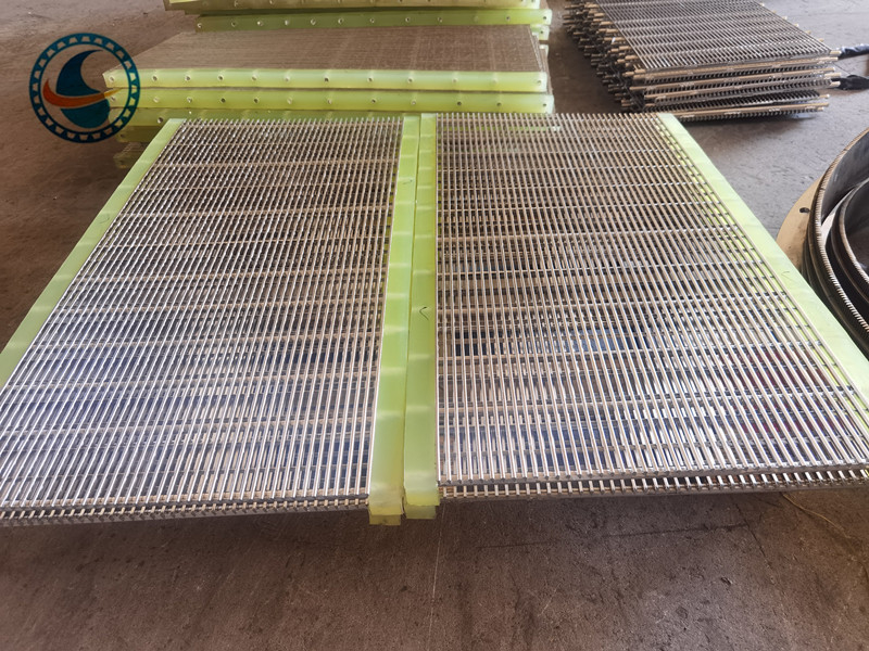 Stainless Steel 304 Slot 1.7mm Wedge Wire Screen Panel For Food Filtration