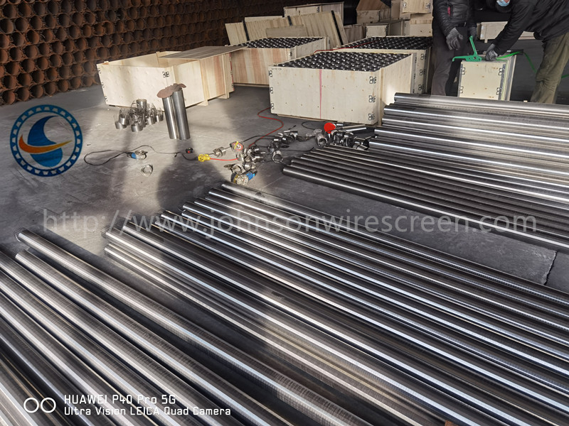 Stainless Steel Rod Based Continuous Slot Wedge Wire Screen Filter