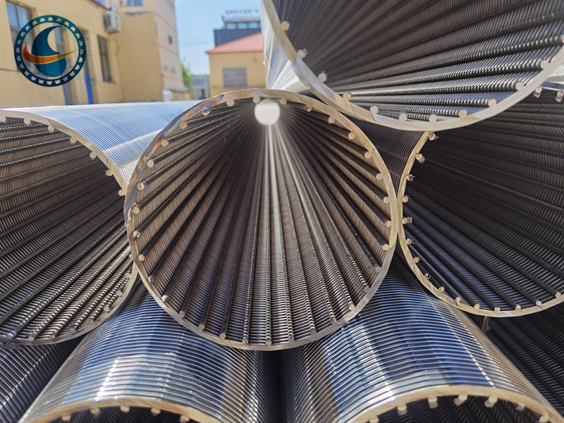 Johnson Type Rod Based Continuous Slot Water Wire Screen