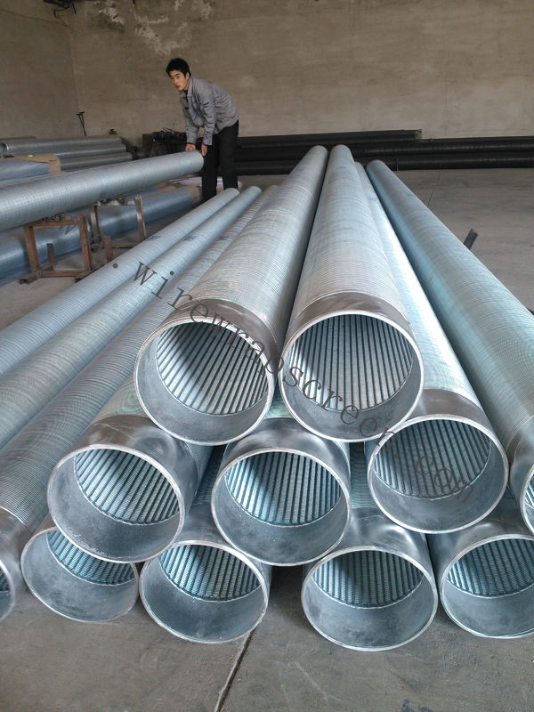 Water Well Stainless Steel Wedge Wire Screen High Temperature Resistant